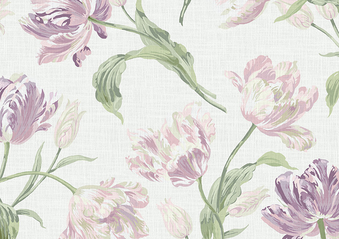 Laura Ashley Gosford, Grape - Twist&Fit Roman Blind - Image 8